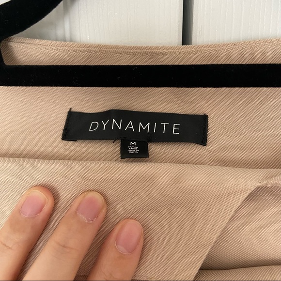 Dynamite Tie-Front Trouser Pants - Picture 2 of 5